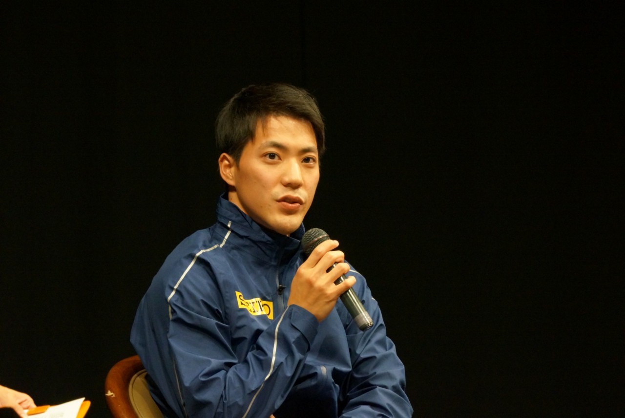 山縣亮太選手によるオリンピアントークショーが奈良で開催