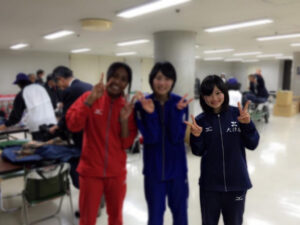 大津商業高等学校時代の山中日菜美
